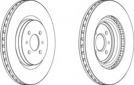 FERODO LV DISC PAIR DDF1002