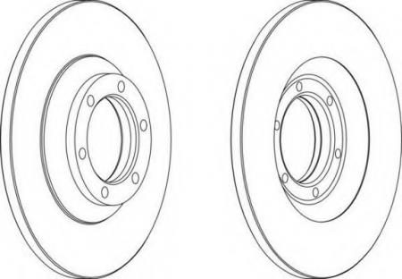 FERODO LV DISC PAIR DDF1038