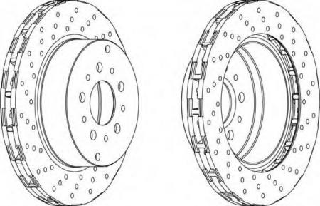 FERODO LV DISC PAIR DDF1075