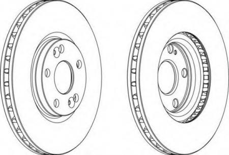 FERODO LV DISC PAIR DDF1143