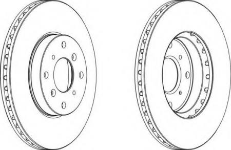 FERODO LV DISC PAIR DDF1189