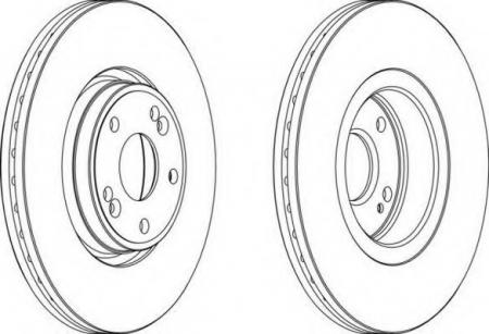 FERODO LV DISC PAIR DDF1205