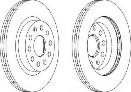 DDF1223C-1    AUDI A3, VW GOLF 1.4-2.0TDI 00> DDF1223C-1