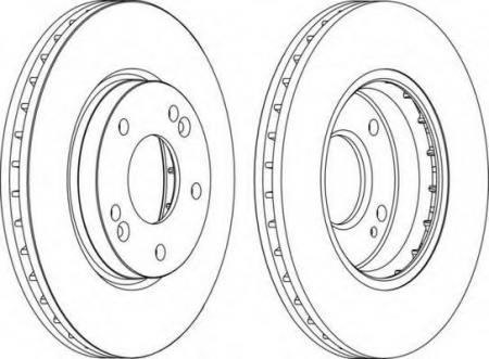 FERODO LV DISC PAIR DDF1239