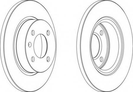 FERODO LV DISC PAIR DDF1283