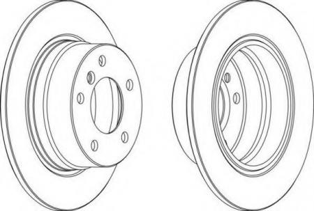 FERODO LV DISC PAIR DDF1284