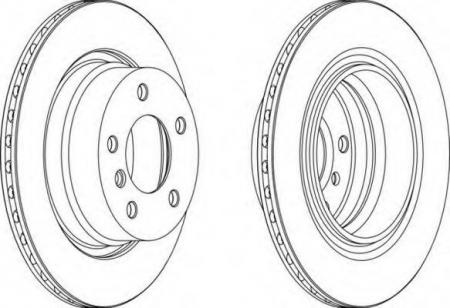 FERODO LV DISC PAIR DDF1285