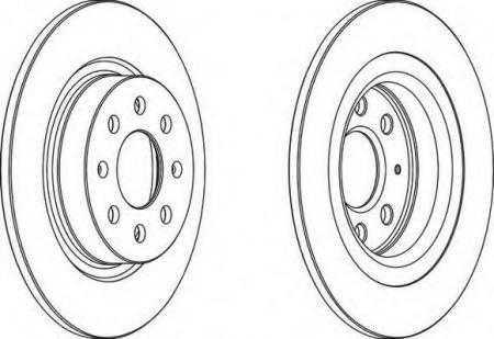 FERODO LV DISC PAIR DDF1299