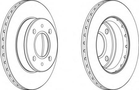 FERODO LV DISC PAIR DDF1301