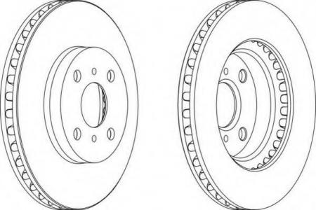 FERODO LV DISC PAIR DDF1314