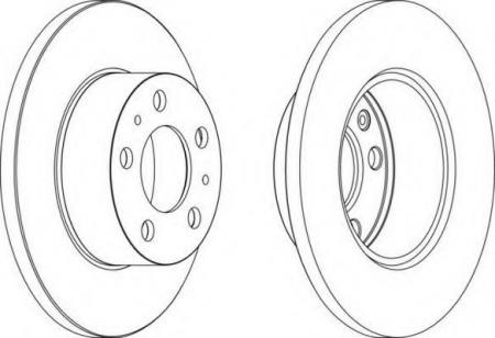 FERODO LV DISC PAIR DDF136