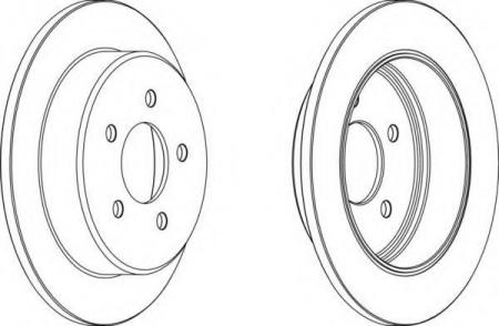 FERODO LV DISC PAIR DDF1378