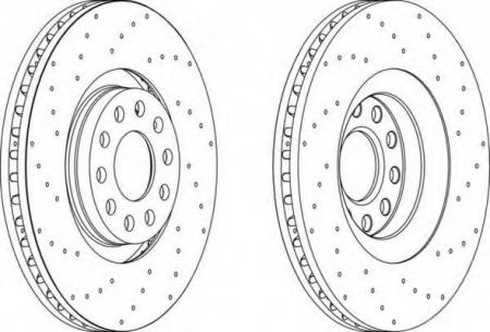 FERODO LV DISC PAIR DDF1422