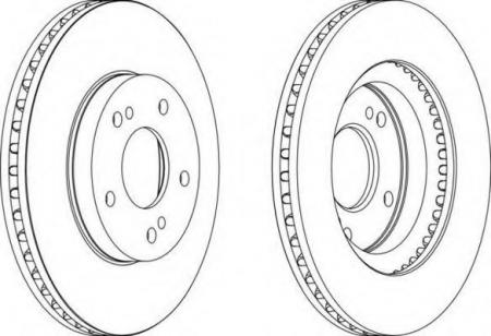   280X26 NISSAN MAXIMA FERODO DDF1494