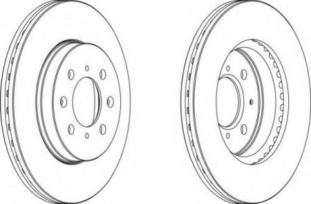 FERODO LV DISC PAIR DDF1510