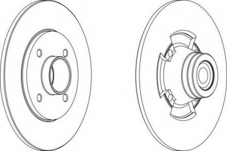 FERODO LV DISC PAIR DDF1515