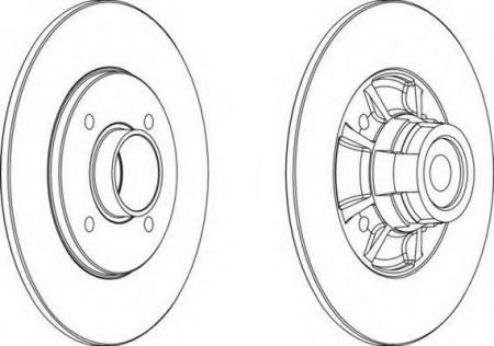 FERODO LV DISC PAIR DDF1517