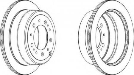 DDF1597-1    TOYOTA LAND CRUISER 100 4.2TD / 4.7 98> DDF15971