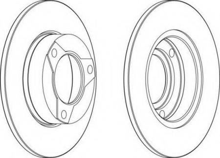 FERODO LV DISC PAIR DDF004