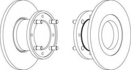 FERODO LV DISC PAIR DDF006