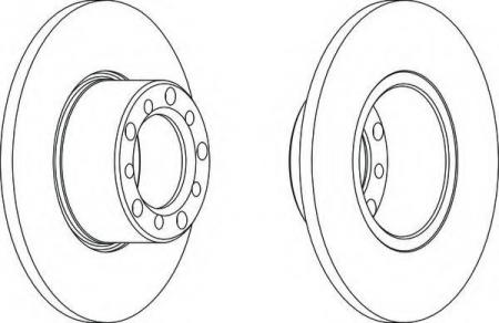 FERODO LV DISC PAIR DDF008