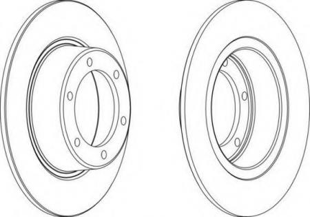 FERODO LV DISC PAIR DDF011