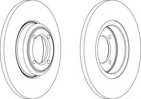 FERODO LV DISC PAIR DDF012