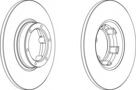 FERODO LV DISC PAIR DDF016