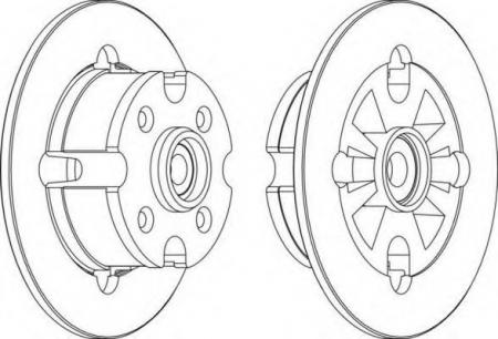 FERODO LV DISC PAIR DDF019