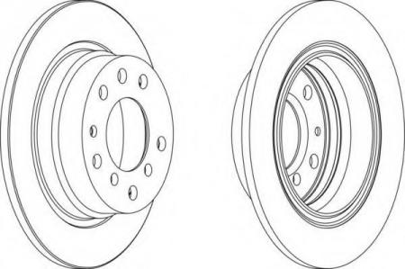 FERODO LV DISC PAIR DDF022