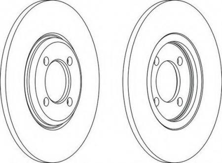 FERODO LV DISC PAIR DDF027