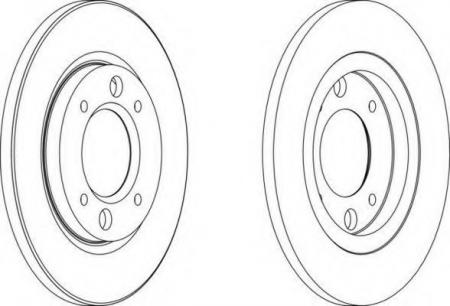 FERODO LV DISC PAIR DDF030