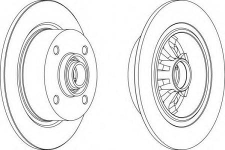 FERODO LV DISC PAIR DDF043