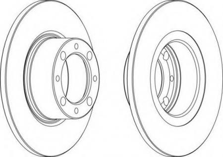 FERODO LV DISC PAIR DDF044