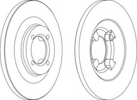 FERODO LV DISC PAIR DDF049