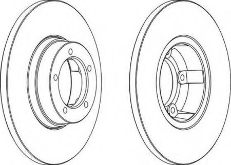 FERODO LV DISC PAIR DDF065