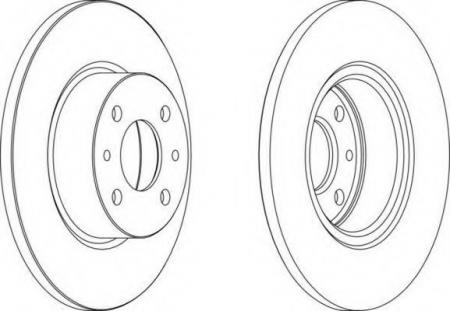 FERODO LV DISC PAIR DDF068