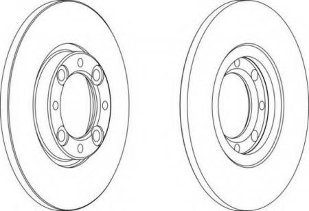 FERODO LV DISC PAIR DDF072