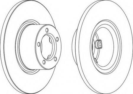 FERODO LV DISC PAIR DDF077