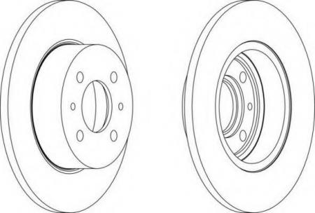 FERODO LV DISC PAIR DDF081