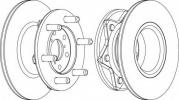 FERODO LV DISC PAIR DDF089