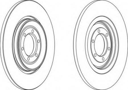 FERODO LV DISC PAIR DDF090