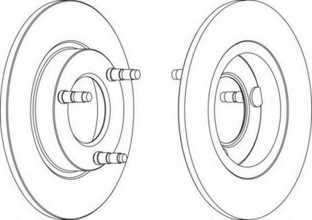 FERODO LV DISC PAIR DDF097