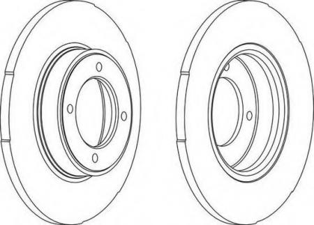 FERODO LV DISC PAIR DDF099