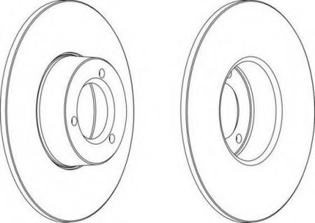 FERODO LV DISC PAIR DDF100