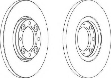 FERODO LV DISC PAIR DDF105