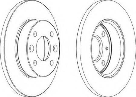 FERODO LV DISC PAIR DDF108