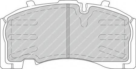 FERODO CV PADS AIR FCV1825B