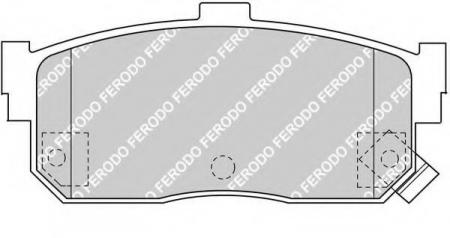    NISSAN MAXIMA QX II FERODO FDB1104