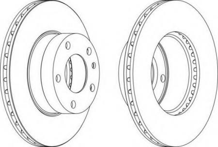 FERODO LV DISC PAIR DDF166